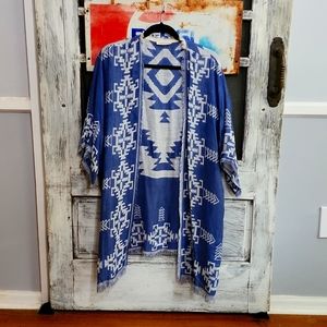 LNC aztec kimono